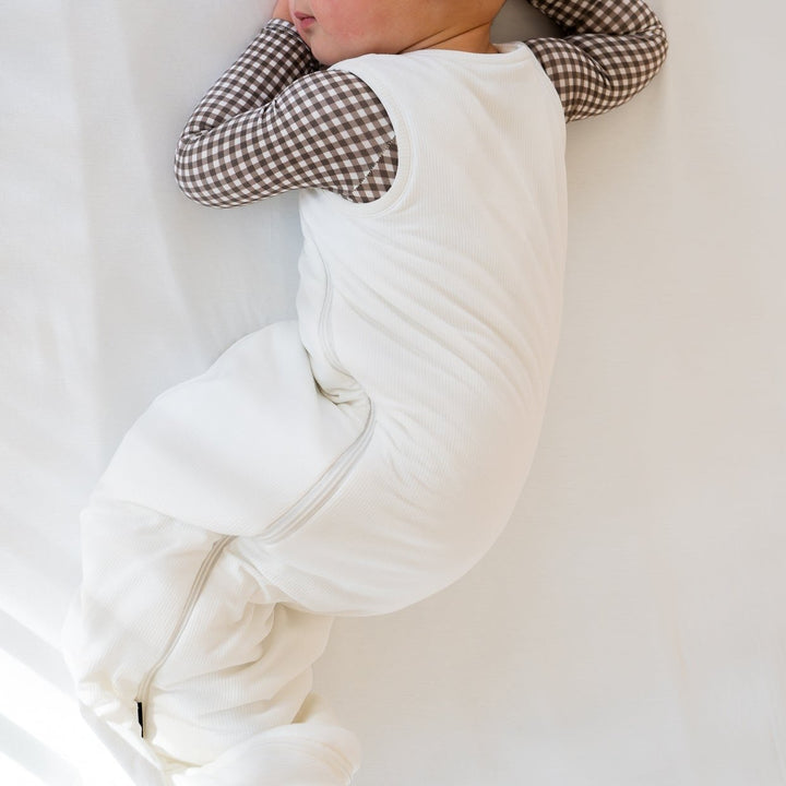 Ribbed Coconut Sleep Sack 1.0 TOG